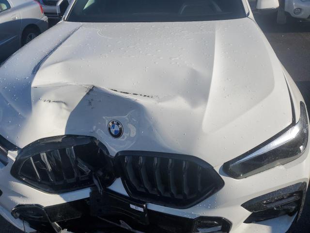 5UXCY6C02P9R21838 - 2023 BMW X6 XDRIVE40I WHITE photo 11