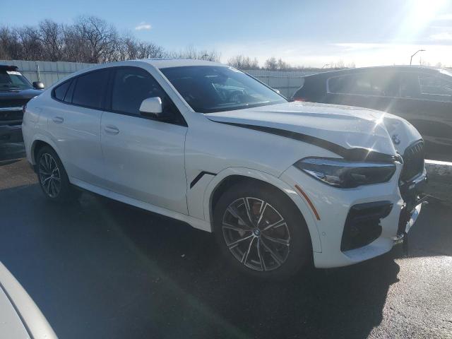 5UXCY6C02P9R21838 - 2023 BMW X6 XDRIVE40I WHITE photo 4