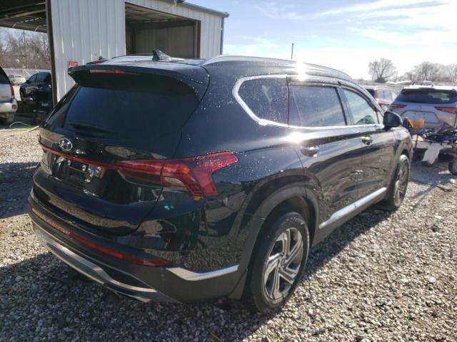 5NMS24AJ7NH398266 - 2022 HYUNDAI SANTA FE SEL BLACK photo 3