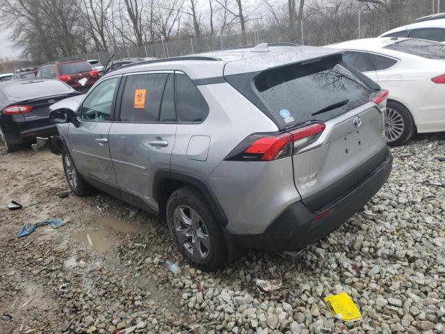 4T3RWRFV2PU084146 - 2023 TOYOTA RAV4 XLE GRAY photo 2