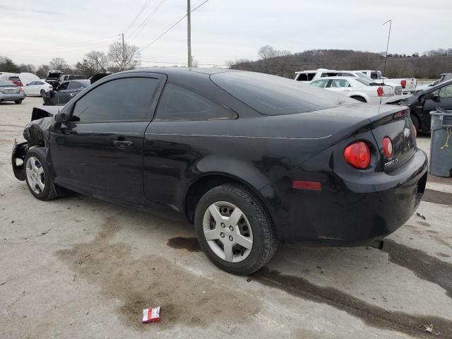 1G1AK15F277363332 - 2007 CHEVROLET COBALT LS BLACK photo 2