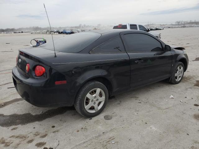 1G1AK15F277363332 - 2007 CHEVROLET COBALT LS BLACK photo 3