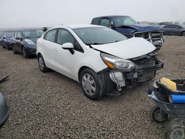 KNADM4A38H6027281 - 2017 KIA RIO LX WHITE photo 4