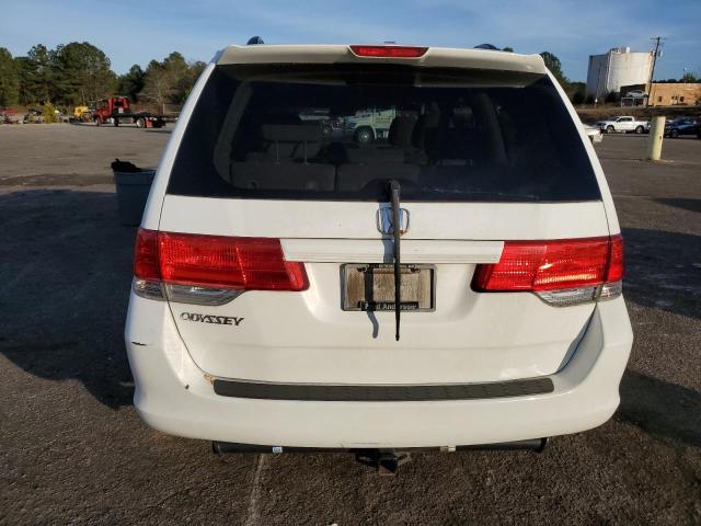 5FNRL3H49AB100074 - 2010 HONDA ODYSSEY EX WHITE photo 6