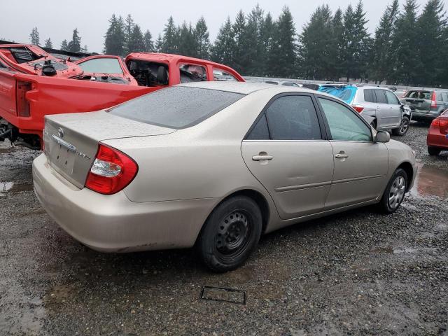 4T1BE32K24U911502 - 2004 TOYOTA CAMRY LE BEIGE photo 3