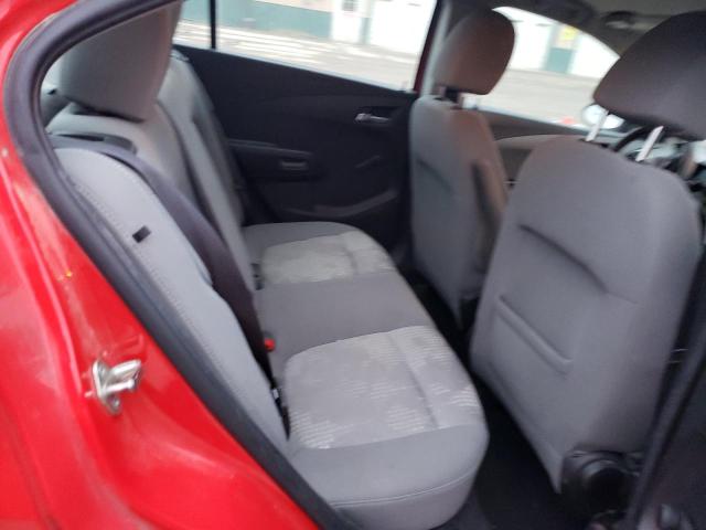 1G1JA5SH3E4156656 - 2014 CHEVROLET SONIC LS წითელი ფოტო 10