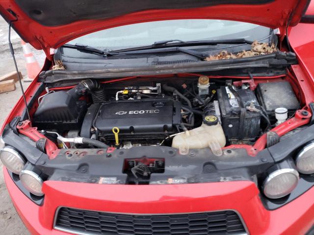 1G1JA5SH3E4156656 - 2014 CHEVROLET SONIC LS წითელი ფოტო 11