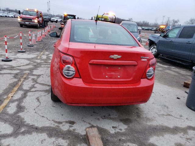 1G1JA5SH3E4156656 - 2014 CHEVROLET SONIC LS წითელი ფოტო 6