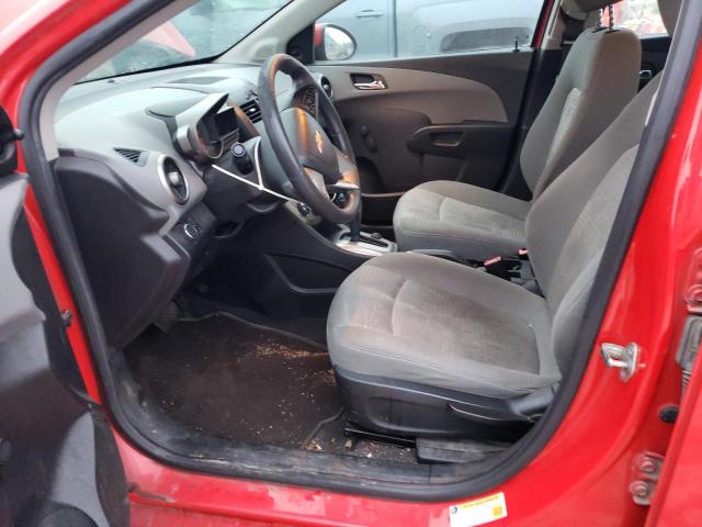 1G1JA5SH3E4156656 - 2014 CHEVROLET SONIC LS წითელი ფოტო 7