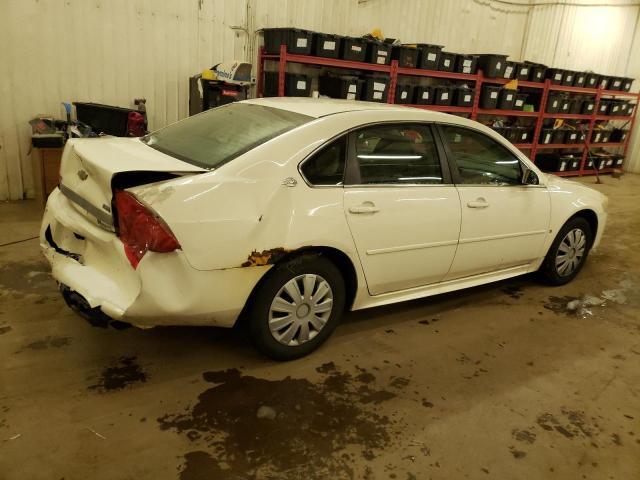 2G1WB57K291100099 - 2009 CHEVROLET IMPALA LS WHITE photo 3