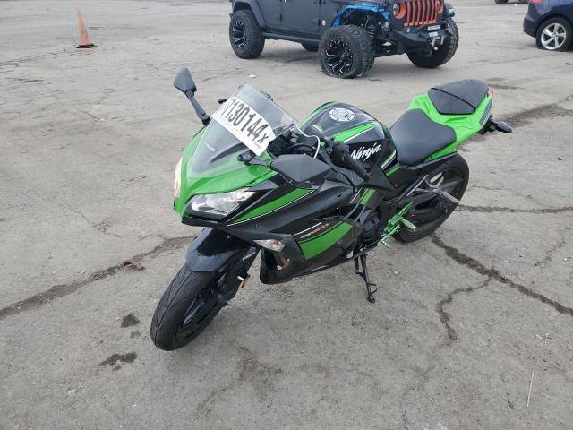 JKAEX8B18GDA27517 - 2016 KAWASAKI EX300 B GREEN photo 2