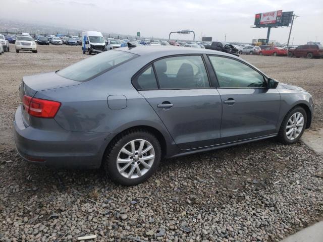 3VWD17AJ3FM233128 - 2015 VOLKSWAGEN JETTA SE CHARCOAL photo 3