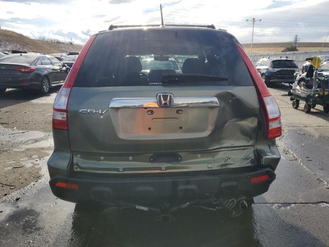 JHLRE48758C053520 - 2008 HONDA CR-V EXL GREEN photo 6