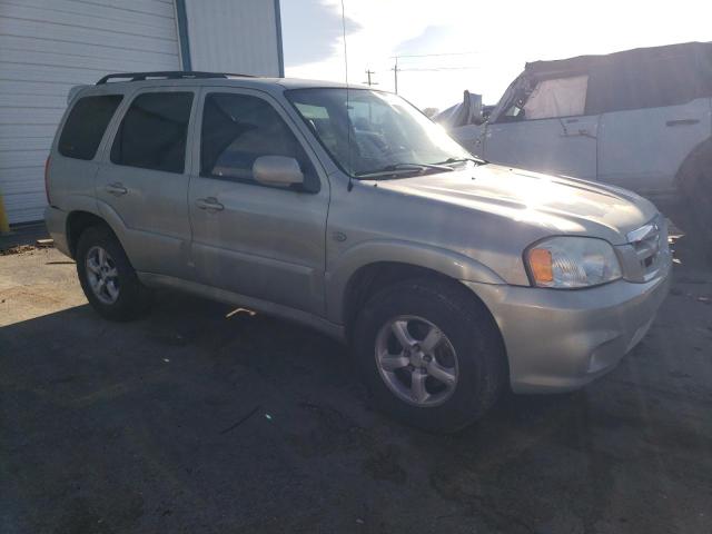 4F2CZ94115KM36281 - 2005 MAZDA TRIBUTE S TAN photo 4