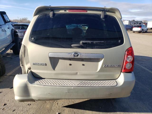 4F2CZ94115KM36281 - 2005 MAZDA TRIBUTE S TAN photo 6