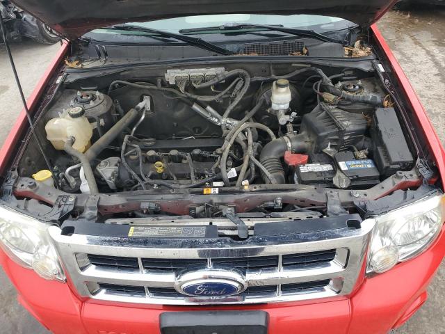 1FMCU03739KA92583 - 2009 FORD ESCAPE XLT RED photo 12