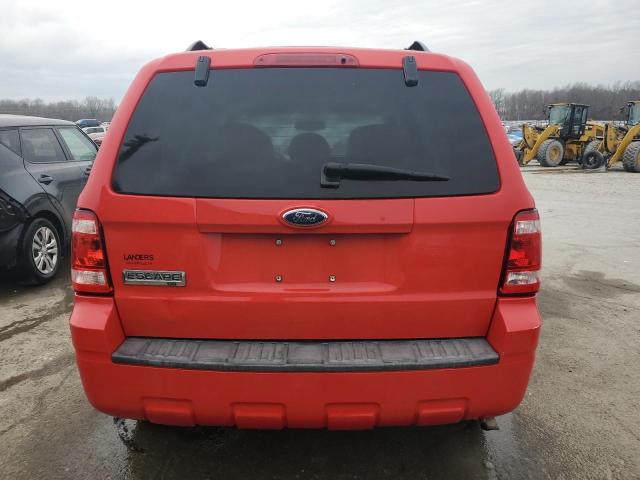 1FMCU03739KA92583 - 2009 FORD ESCAPE XLT RED photo 6