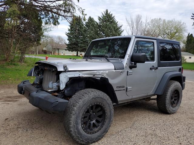 1C4AJWAG1FL738848 - 2015 JEEP WRANGLER SPORT  photo 2