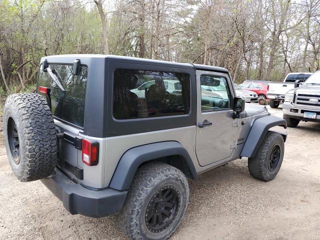 1C4AJWAG1FL738848 - 2015 JEEP WRANGLER SPORT  photo 4