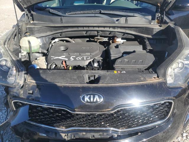 KNDPNCAC8H7183810 - 2017 KIA SPORTAGE EX BLACK photo 12