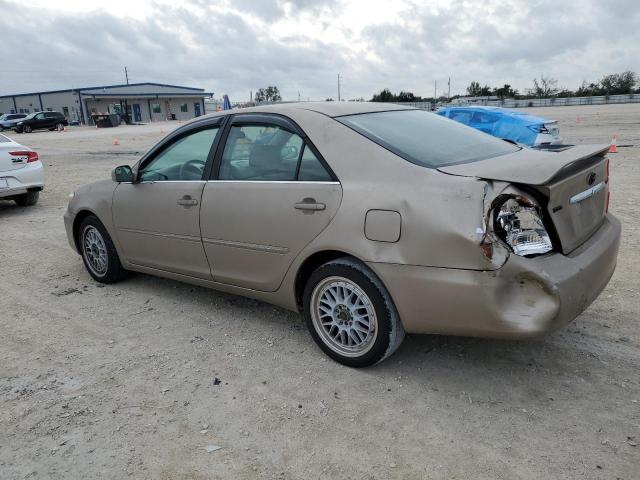 4T1BE32K02U059910 - 2002 TOYOTA CAMRY LE TAN photo 2