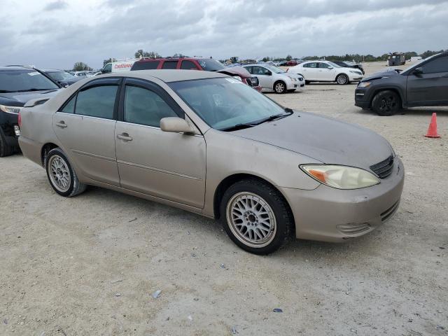 4T1BE32K02U059910 - 2002 TOYOTA CAMRY LE TAN photo 4