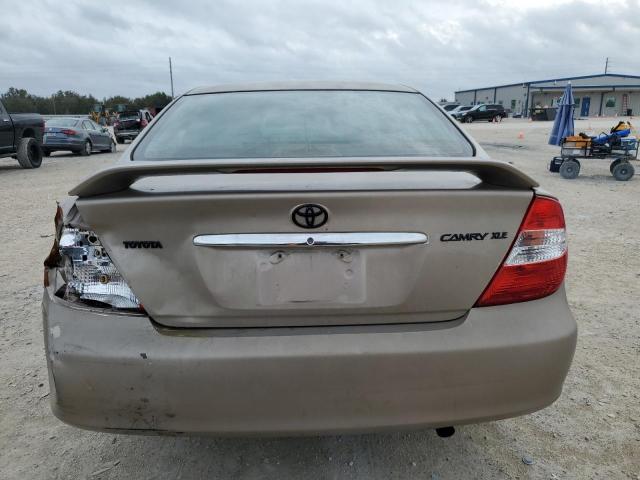 4T1BE32K02U059910 - 2002 TOYOTA CAMRY LE TAN photo 6