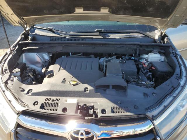 5TDJKRFH0FS073262 - 2015 TOYOTA HIGHLANDER XLE 米色 照片 12