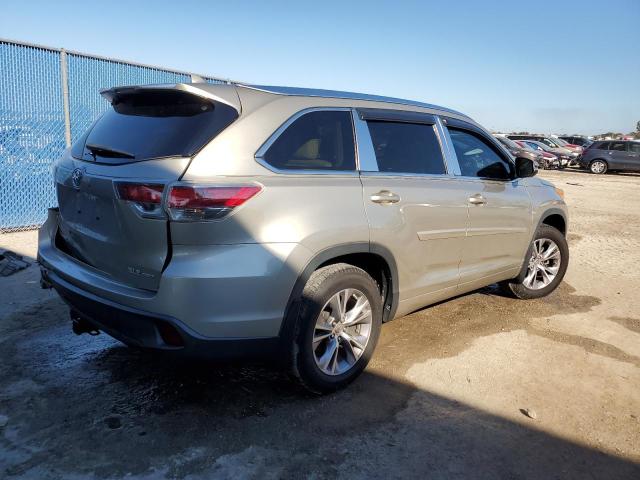 5TDJKRFH0FS073262 - 2015 TOYOTA HIGHLANDER XLE 米色 照片 3