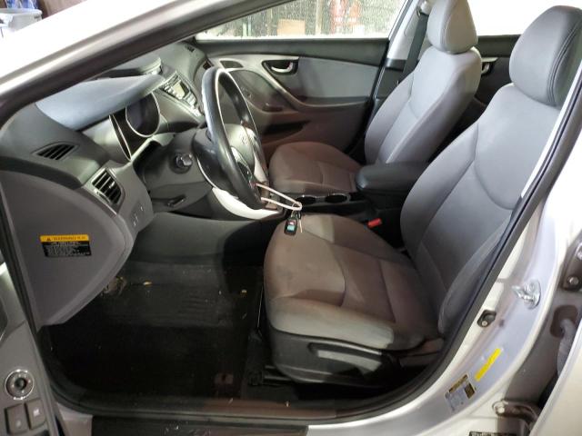 KMHDH4AEXDU550439 - 2013 HYUNDAI ELANTRA GLS SILVER photo 7