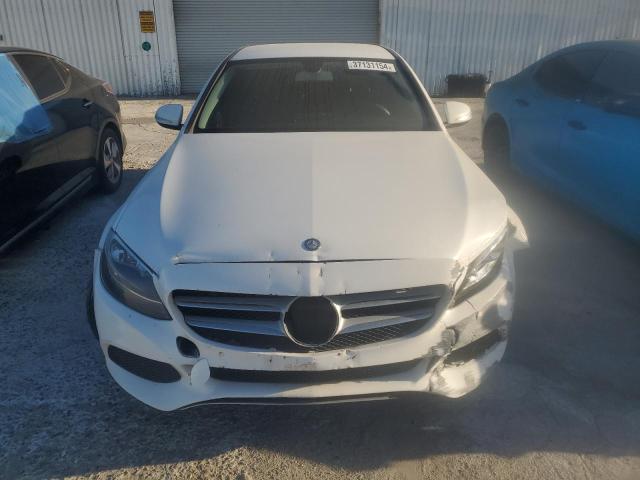 55SWF4JB6FU056145 - 2015 MERCEDES-BENZ C 300 WHITE photo 5