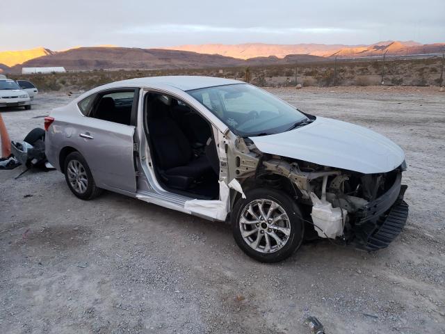 3N1AB7AP4KL626839 - 2019 NISSAN SENTRA S GRAY photo 4