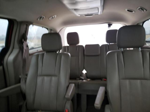 2C4RC1CG1CR181584 - 2012 CHRYSLER TOWN & COU TOURING L RED photo 10