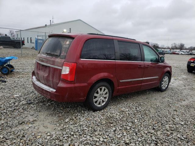 2C4RC1CG1CR181584 - 2012 CHRYSLER TOWN & COU TOURING L RED photo 3
