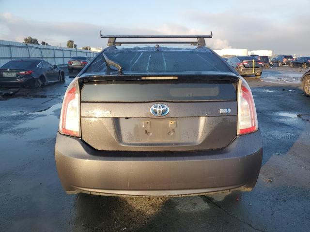 JTDKN3DU2D1639697 - 2013 TOYOTA PRIUS GRAY photo 6