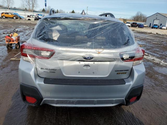 JF2GTHSC1MH222342 - 2021 SUBARU CROSSTREK SPORT SILVER photo 6