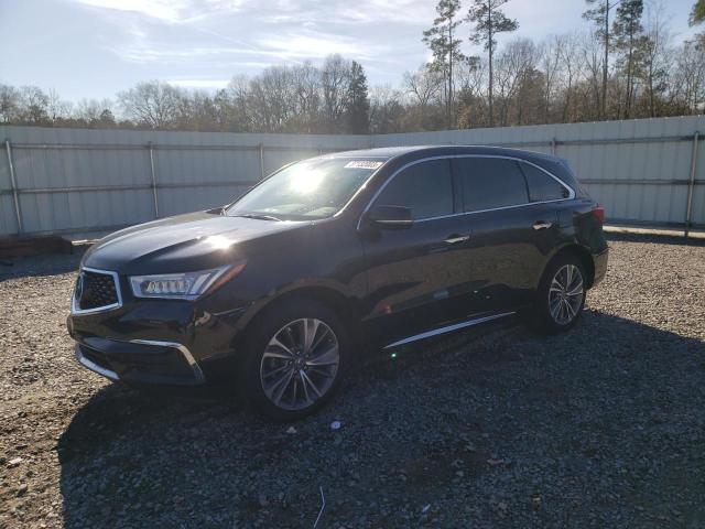 5J8YD3H50JL008397 - 2018 ACURA MDX TECHNOLOGY BLACK photo 1