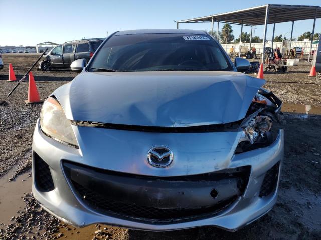 JM1BL1TG7D1811681 - 2013 MAZDA 3 I SILVER photo 5