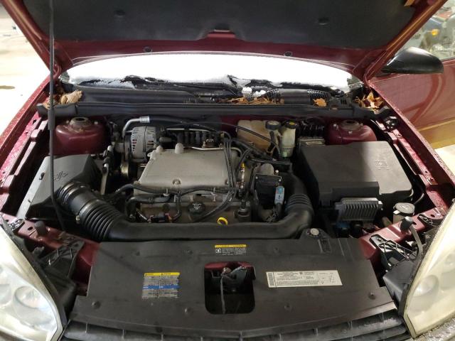 1G1ZT54835F145543 - 2005 CHEVROLET MALIBU LS RED photo 11