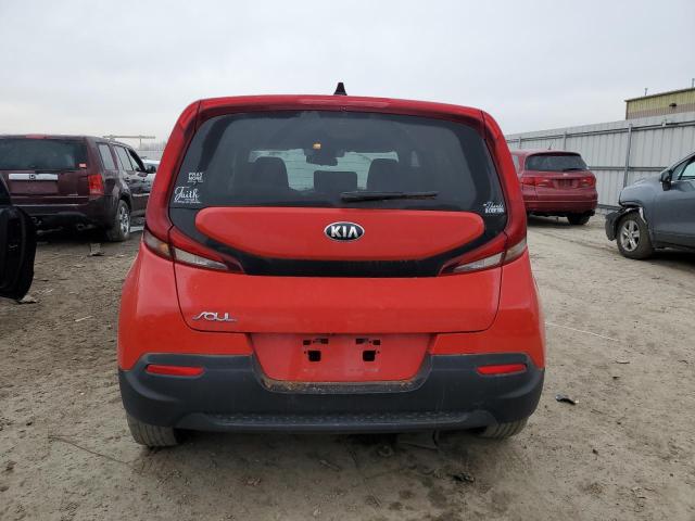 KNDJ23AU2L7706691 - 2020 KIA SOUL LX RED photo 6