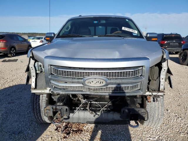 1FTFW1EV6AFA03695 - 2010 FORD F150 SUPERCREW SILVER photo 5