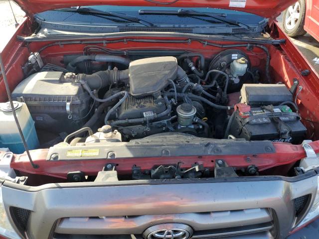 5TETX22NX9Z641246 - 2009 TOYOTA TACOMA ACCESS CAB RED photo 11