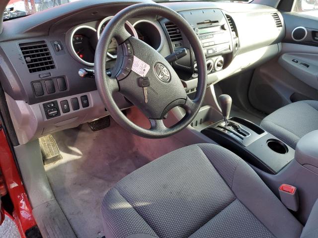 5TETX22NX9Z641246 - 2009 TOYOTA TACOMA ACCESS CAB წითელი ფოტო 8