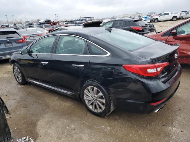 5NPE34AF0GH412438 - 2016 HYUNDAI SONATA SPORT BLACK photo 2