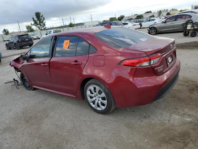 5YFB4MDE7RP091507 - 2024 TOYOTA COROLLA LE RED photo 2