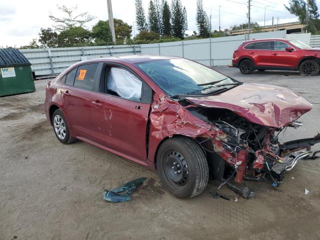 5YFB4MDE7RP091507 - 2024 TOYOTA COROLLA LE RED photo 4