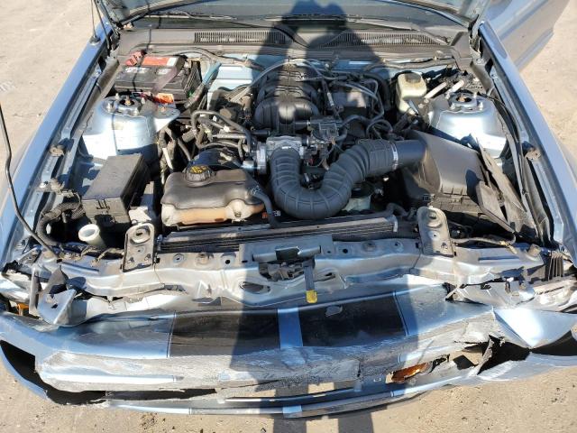 1ZVFT84N655221504 - 2005 FORD MUSTANG BLUE photo 11