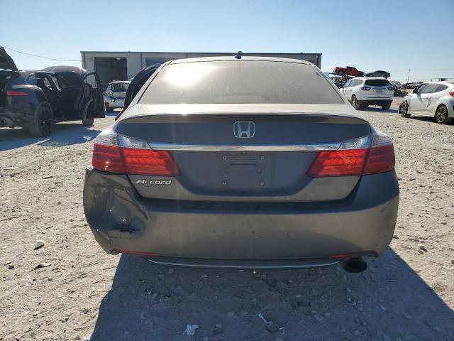 1HGCR2F8XFA014813 - 2015 HONDA ACCORD EXL GRAY photo 6