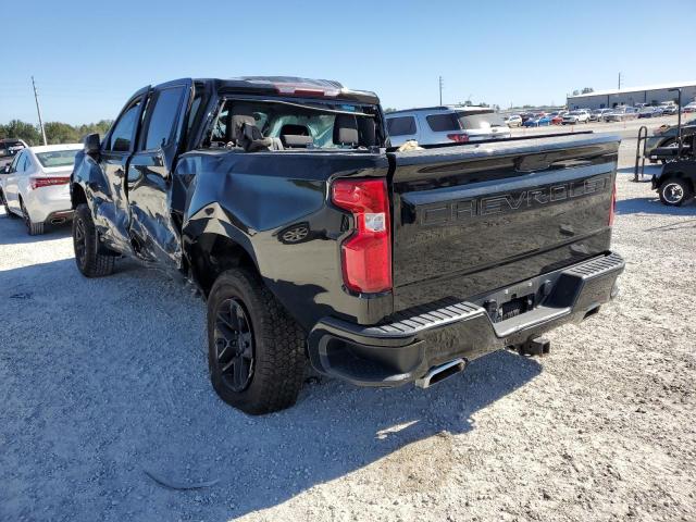 3GCPYCEFXKG110249 - 2019 CHEVROLET SILVERADO K1500 TRAIL BOSS CUSTOM BLACK photo 2