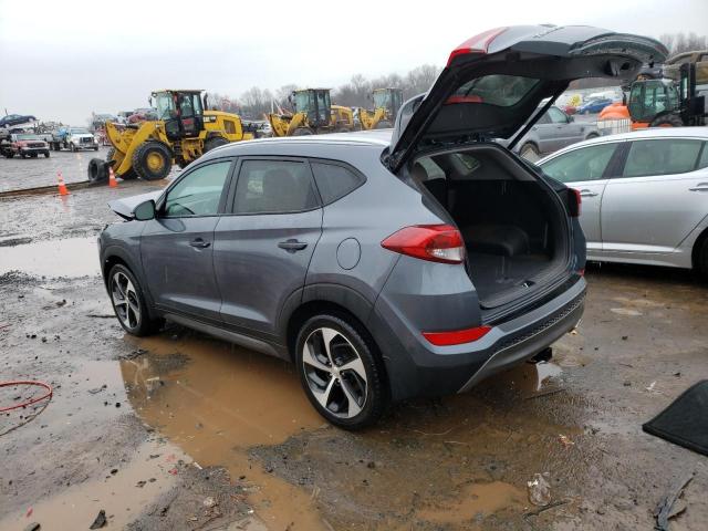 KM8J3CA25GU069486 - 2016 HYUNDAI TUCSON LIMITED GRAY photo 2